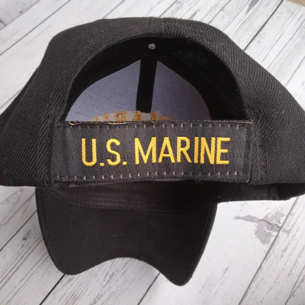 US‎ Marine USMC Military Veteran Retired Patriotic Gift Baseball Cap Semper Fi